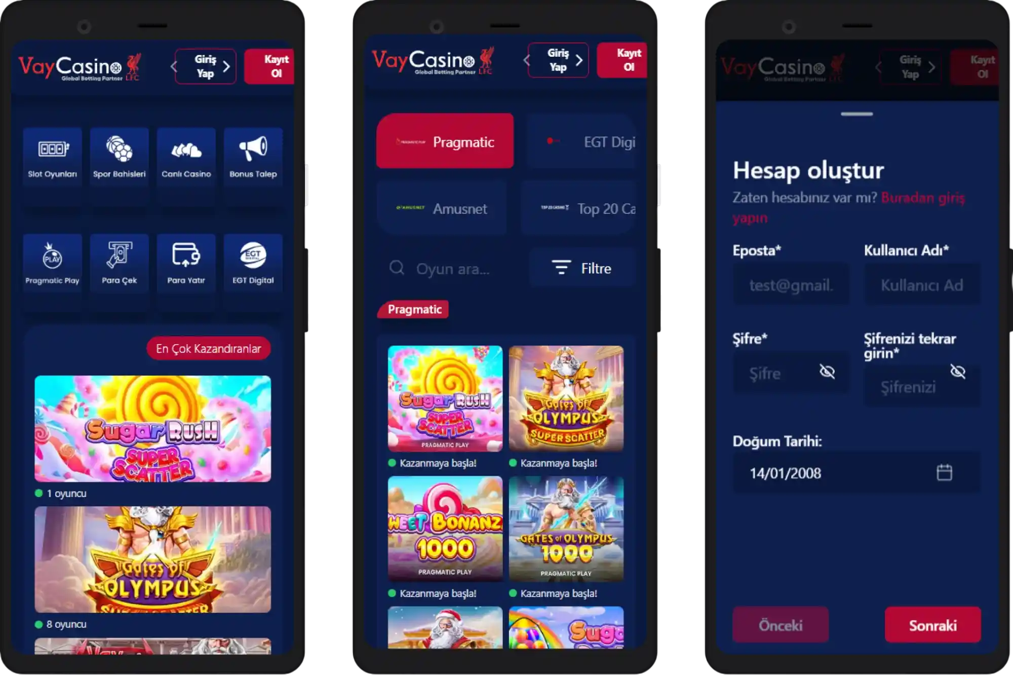 VayCasino mobil uyumlu casino – Telefon ve tablet casino oyunları